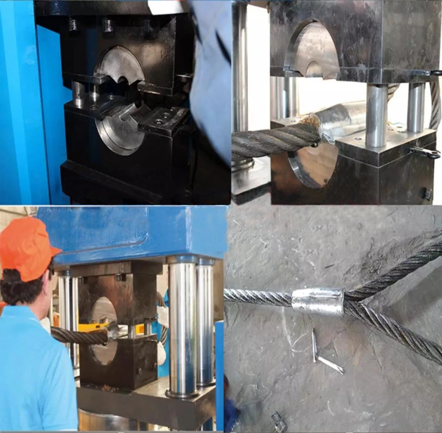 Sling Machine Rope Tech 280KG Weight Endless Wire Rope Sling Machine Hydraulic Long Lasting