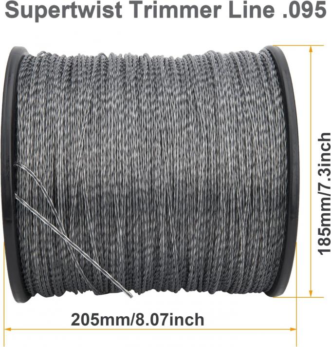 2.4mm 2.7mm 3.0mm 3.5mm Power Tools Garden Part Grass Trimmer Line 2kg Spool Packing with Customized Support OEM 0
