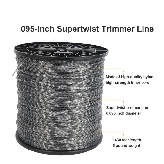 2.4mm 2.7mm 3.0mm 3.5mm Power Tools Garden Part Grass Trimmer Line 2kg Spool Packing with Customized Support OEM 1