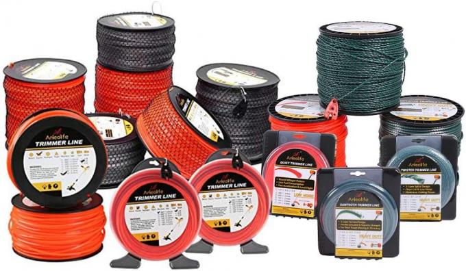 Premium Round Trimmer Line Durable Weed Eater String 1lb, 1kg, 2kg, 20lb spool package 6