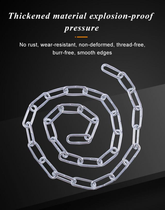 7mm Hot-selling Sports Equipment Chain Iron Galvanized Chain 4