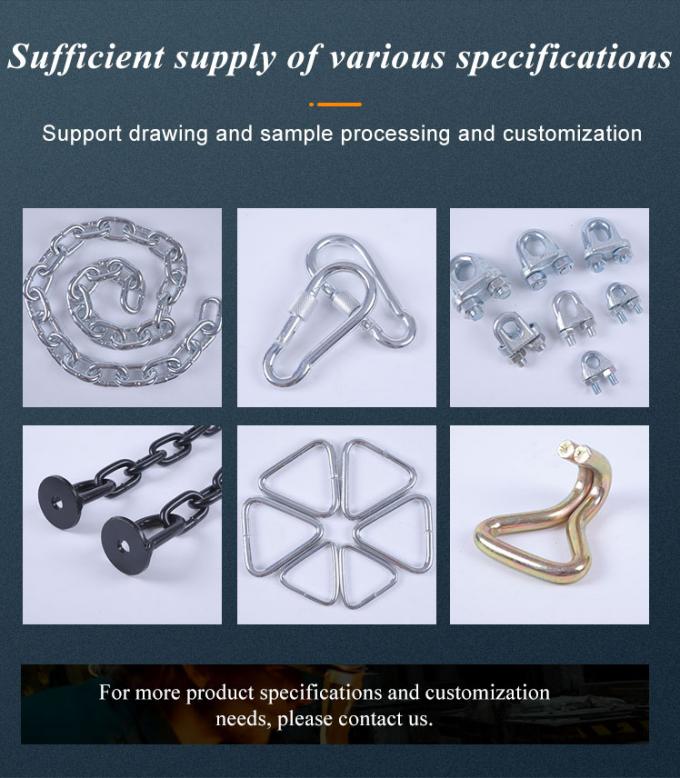 7mm Hot-selling Sports Equipment Chain Iron Galvanized Chain 5