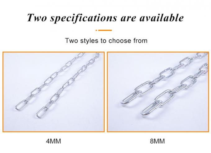 7mm Hot-selling Sports Equipment Chain Iron Galvanized Chain 7