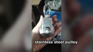 stainless steel pulley