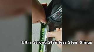 High-Strength Stainless Steel Wire Rope Slings with Precision Swaged Terminals: Engineered for Indus
