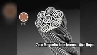 Non Magnetic 4mm 316 Stainless Steel Wire Rope
