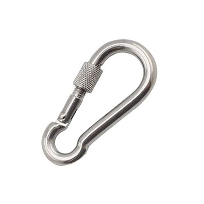Buy Precision Casting Technology Quick Link Spring Snap Hook With Screw Lock Plain Finish online manufacture