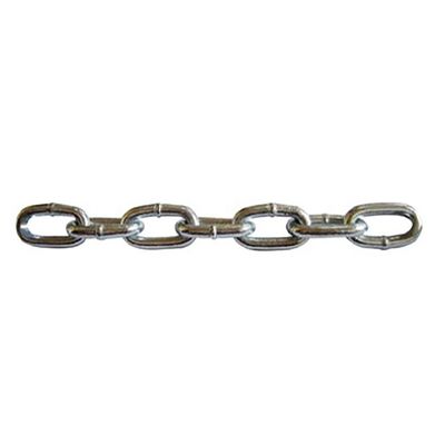 Buy G30 Electro Galvanised Heavy Duty Welded Chain DIN5685c Long Link Chain Custom online manufacture