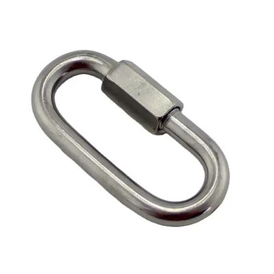Buy 304/316 Stainless Steel Quick Link Carabiner Hooks Polished Finish for Connecting online manufacture