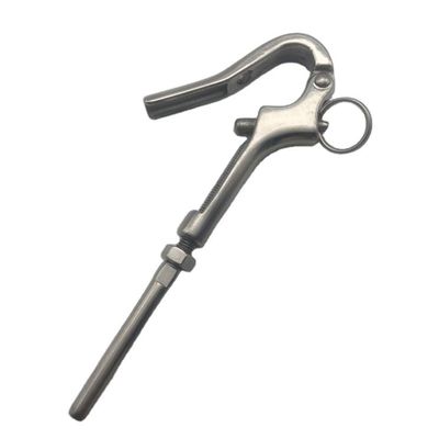 Buy Stainless Steel AISI316 Quick Release Pelican Hook With Swage End And State Of The Art online manufacture