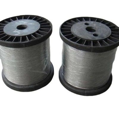 Good price 300m Coil 5mm Galvanized Wire Rope for Bunding 6*12 7FC Processing Service Bending online