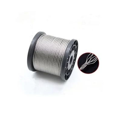Good price 1x12 7x7 7x19 4mm 5mm 6mm 8mm 10mm A2 A4 304 316 Aircraft Stainless Steel Wire Rope online