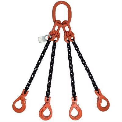 Buy Heavy Duty G100 Alloy Steel Chain Sling with Adjustable Function and Welded Structure online manufacture