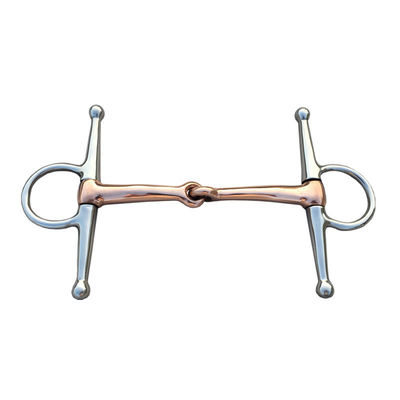 Good price Stainless Steel Horse Chewing Mouth Roller with Brass Hardware and Copper Jointed Bits online