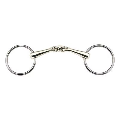 Good price Polished Stainless Steel Loose Ring Horse Mouth Bits for Competitive Riding online
