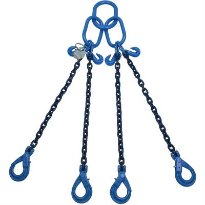 Buy Standard Blacken Finished Strong G80 Alloy Steel Lifting Chain Sling with Hook online manufacture