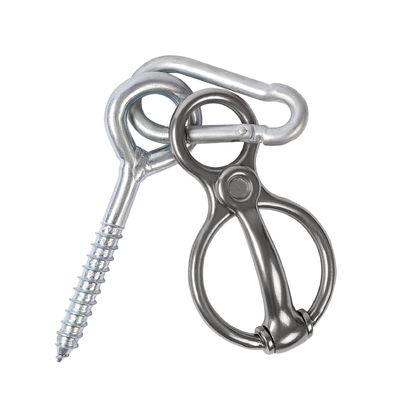 Buy Stainless Steel Horse Tack Blocker Tie Rings For Harness Safety And Control online manufacture