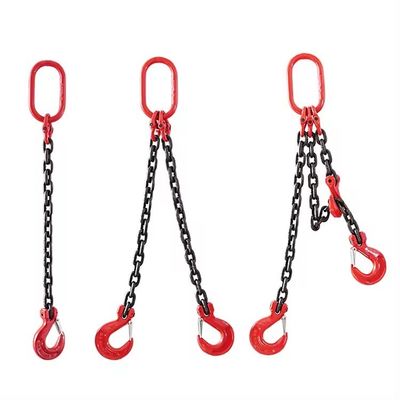 Buy Blacken Finished G80 Four Legs Safety Lifting Chain Sling for Load Lifting Capacity online manufacture