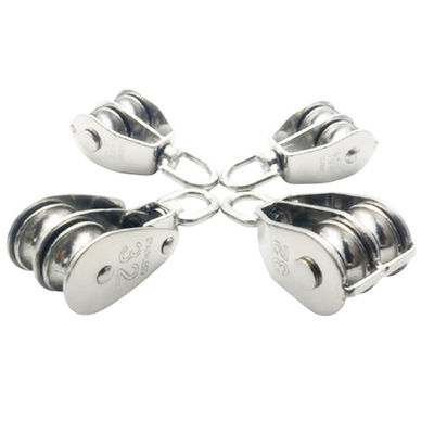 Good price S315 Double Pulley Block Lifting Stainless Steel Wire Rope Hoist Block for and Lifting online