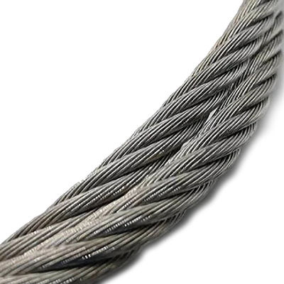 Buy 500fts Length Type 316 Stainless Steel 6x19 21 Steel Wire Rope for Conveyor Belt online manufacture