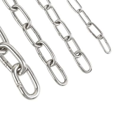 Buy 8mm Blacken Finished 316 Stainless Steel Boats Anchor Chain Standard DIN766 for Ship online manufacture