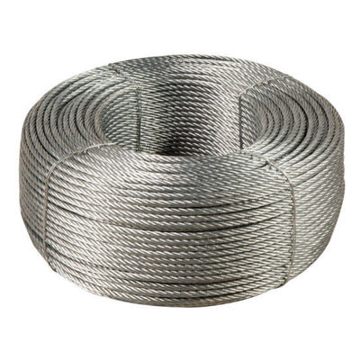 Buy Non-Alloy Stainless Steel Wire Rope for Metallurgy/Bundling/Hoisting 8X19s Iwrc Galvanized online manufacture