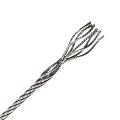 Good price Strong Twisted Construction Steel Wire Rope 6x37 Twisted Structure 1mm - 100mm online