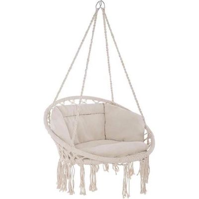 Buy Yard Garden Hammock Swing Chair Macrame Swing Hanging Chair Comfortable online manufacture
