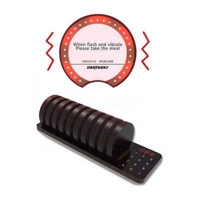 Buy 433MHz wireless guest service waterproof vibrating pager system and table buzzer restaurant pager online manufacture