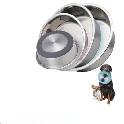 Good price Non-Slip Stainless Steel Dog Bowl Perfect for Large Dogs' Feeding Durable and Strong online