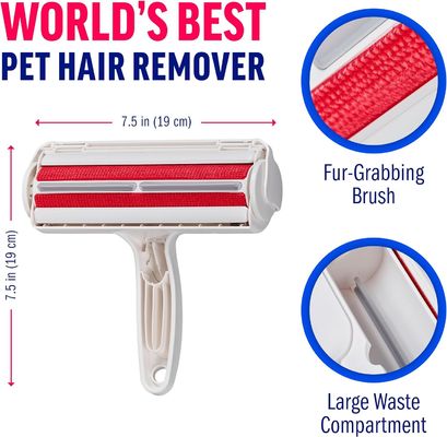 Clothes Cat And Dog Hair Remover Portable Multi Surface For Carpets And Bedding