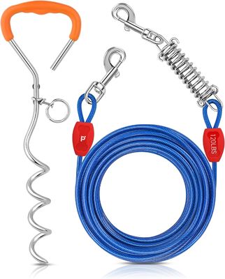 Buy High Precision 30' Pet Supplies Spring Loaded Petbobi Dog Leash And Stake online manufacture