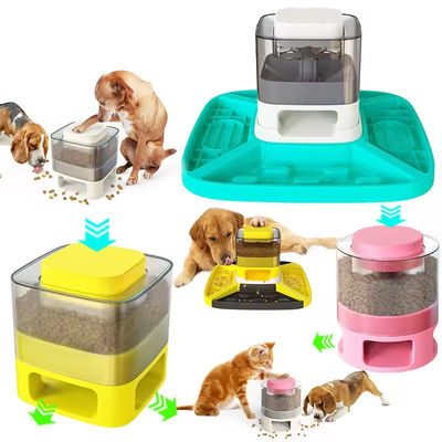 Dual Use Dog Feeder Cat Toy Spilled Food Dog Bowl