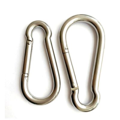 Good price Electrolytic Treatment Technology Stainless Steel DIN5299C Carabiner Snap Spring Hook online