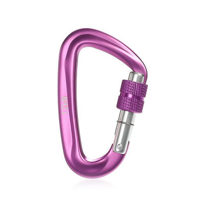 Good price Small Safety Snap Hook Clip Aluminum Alloy Keychain Locking Carabiner for OEM Approval online