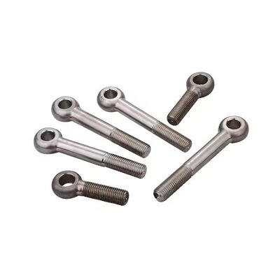 Buy Custom Rigging Hardware Plain Finish Stainless Steel Eye Bolt Screw For Industrial Machinery online manufacture