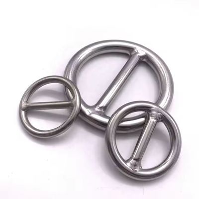 Good price Polished Stainless Steel 304/316 Welded O Ring Round Ring Cross Bar O Ring for Marine online
