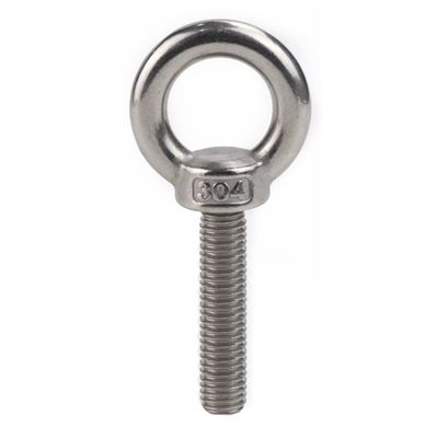 Buy Plain Finish Stainless Steel 304/316 Lifting Eye Bolt for Ringing online manufacture