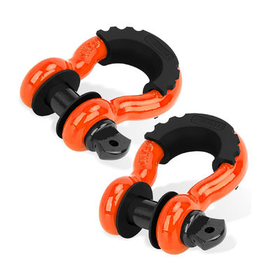 Good price Metric Measurement System Tow Shackle Forged D Ring Shackle for Trailer Hitch Receiver online