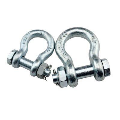 Good price Imperial Galvanized G2130 Type Carbon Steel Drop Forged Screw Pin Anchor Bow Shackle online