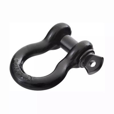 Buy Stainless Steel Square Head Shackle Bow Shackles For 4WD Offroad Galvanized D Ring Buckle online manufacture