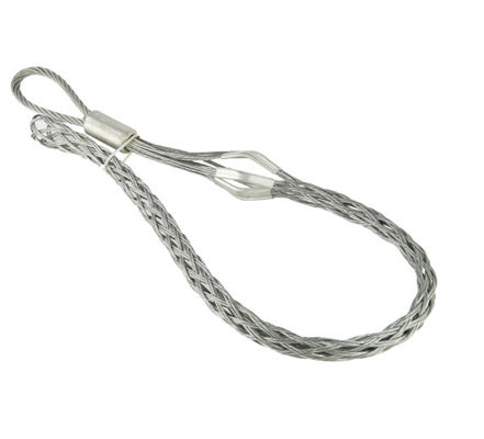 Good price Spiral Wrapping Wire Rope Cable Mesh Sock for Galvanized Steel Grade Usage online