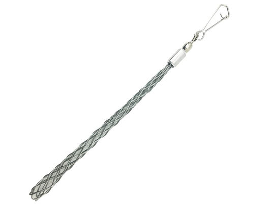 Buy Cable Pulling Grip Lassos For 9-12mm Electrical Wire Long Steel Wire Mesh , Anti-slip Flexible Cable Sleeve online manufacture