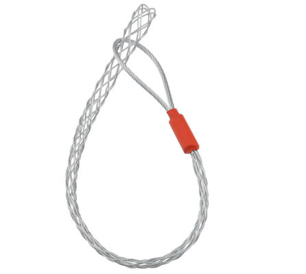 Buy Cable Pulling Grip  For 6-10mm Cable Galvanized Stainless Steel Anti-Slip Cable Traction Sleeve Flexible Mesh Rope Cable 27cm Length Black online manufacture