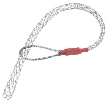 Buy Galvanized Steel Wire Grip 30cm for 10-12mm Cable Red Customized Size Cable Pulling Grip online manufacture