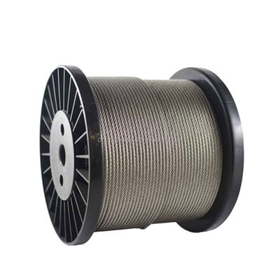 Ungalvanized or Galvanized Steel Cable Rope 6x19 with Steel Core Length 1000m/reel or As per your request