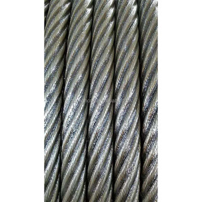 Buy Nominal Tensile strength 1670MPa 8xK19S / 8xK26WS / 8xK31WS / 8xK36WS / 8xK41WS Ungalvanized and Galvanized Compacted Wire Rope online manufacture