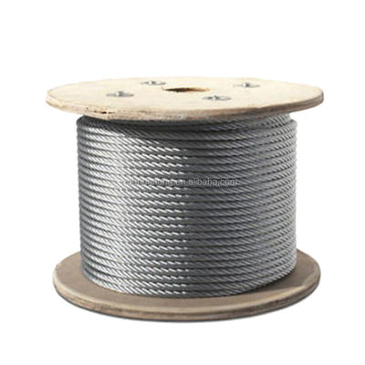 Good price Non-Alloy Stainless Steel 304/316 Wire Rope with 10mm Diameter and 1770Mpa Tensile Strength online