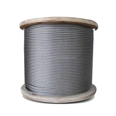 Buy 6x37 IWR Galvanized or Ungalvanized Steel Wire Rope for Special Cold Heading Steel Grade stainless steel online manufacture