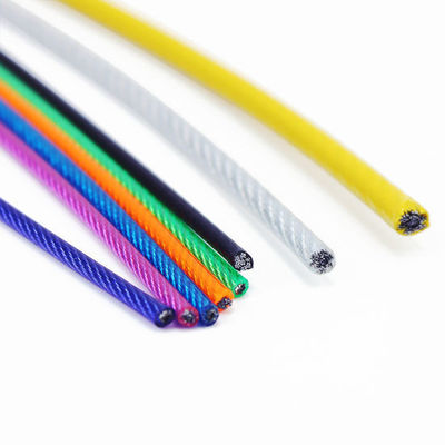 Good price UV Resistant PVC Coated Galvanized Steel Wire Rope Tolerance ±1% and Different Color Choices for Durable Performance online